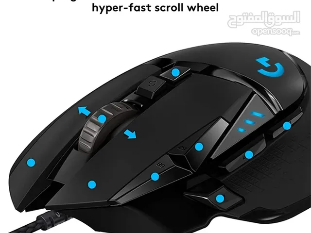 ماوس Logitech 502 hero للبيع بسعر اقل من السوق جديد بسعر 32 دينار او 35 مع التوصيل