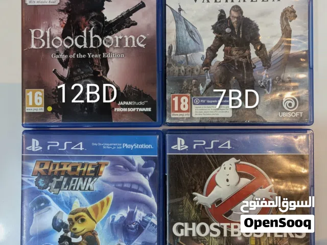 للبيع والبدل ألعاب PS4 مستعملة - For sale PS4 Used Games