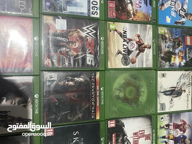 Xbox one دسكات لبيع استعمال نظيف