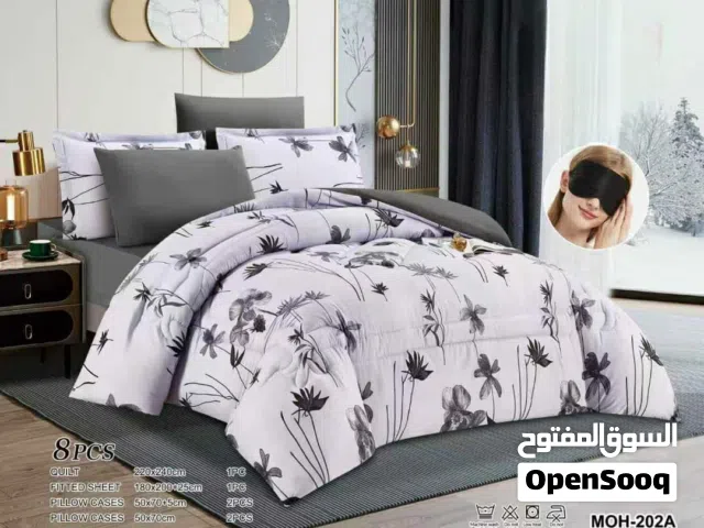 منفوخ 8 قطع وجهين اضخم الحافات العرائسيه vip الملكيه وسعر ماتتخيلوه ولا بيتكرر طقم لـحاف عرائسي