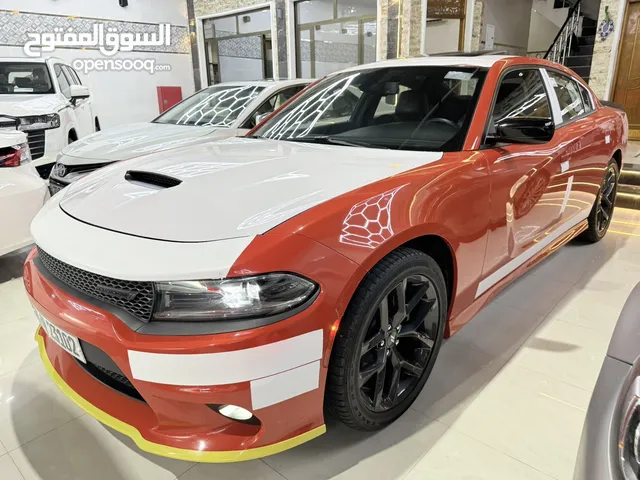 دودج تشارجر 2023 وكالة هارلم خليجي لون برتقالي مميز