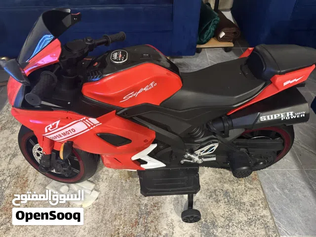 موتوسيكل اطفال كهرباء جديد استعمال مرتين فقط