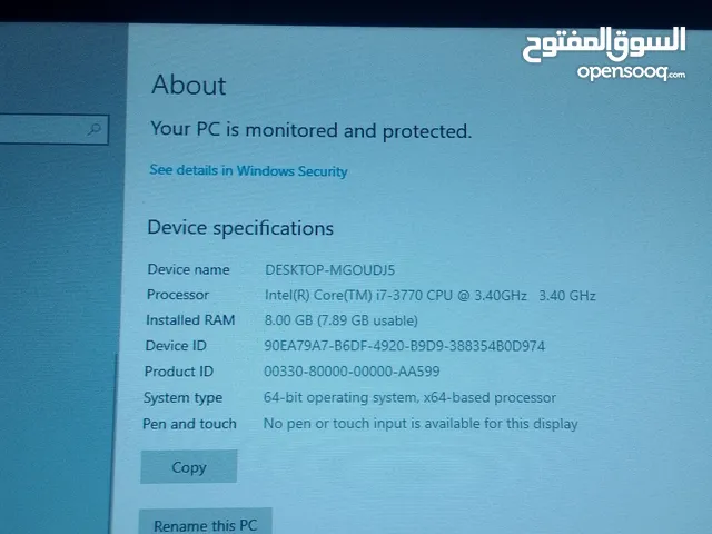 Windows Dell  Computers  for sale  in Amman