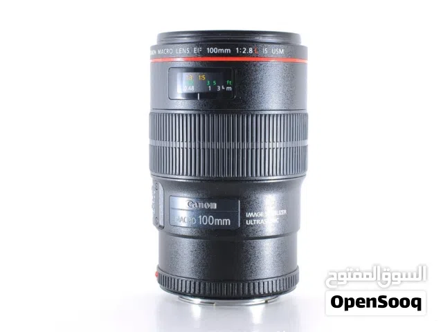 عدسة كانون EF 100 mm f/2.8 macro IS