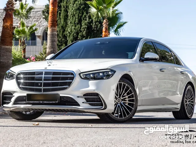 Mercedes S450 2022 Amg kit Mild hybrid 4matic السيارة وارد الشركة و قطعت مسافة 58,000 كيلو