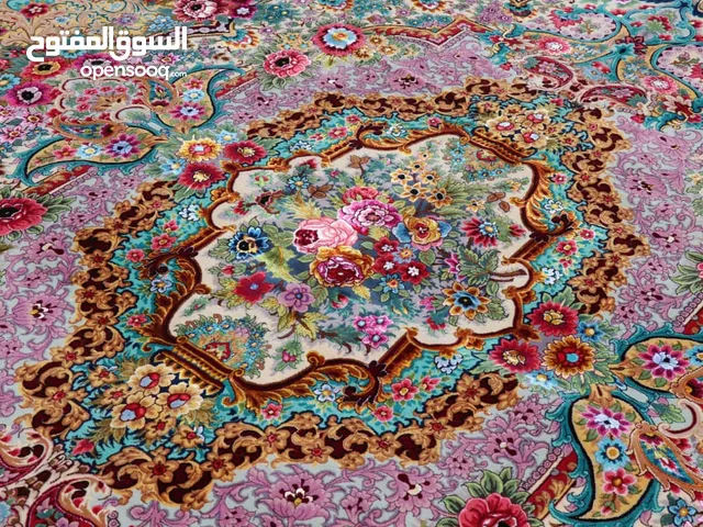 سجادة الحرير الفاخرة المصنوعة يدويًا في تبريز سعر 150.000 الريال 2 قطعة. المقاس 60
