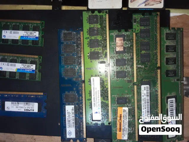 رمات DDR2مستعمله شغاله100/100