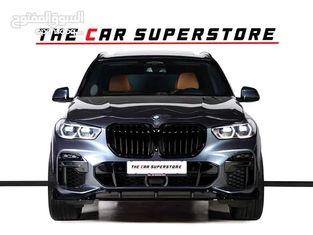 2022-BMW X5 40i M SPORT-WARRANTY AND SERVICE CONTRACT TILL 04/2027-FSH WITH DEALER-GCC 219,999 AED