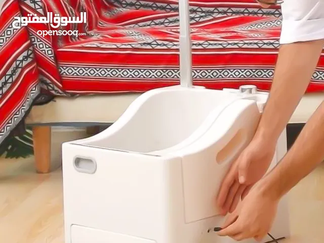 عملية سهلة مع منتج غسيل الاقدام جهاز الوضوء Wudu مع بطارية داخلية لتسهيل النقل وعملية تصريف داخلي