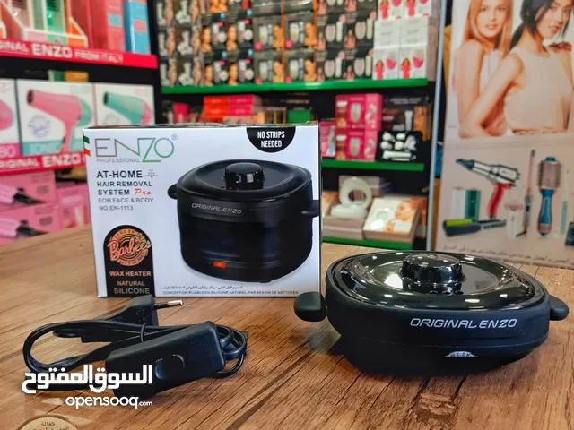 جهاز Enzo واكس سيليكون أسود طوي مناسب بالحقيبة وضمان الجودة لمدة عام