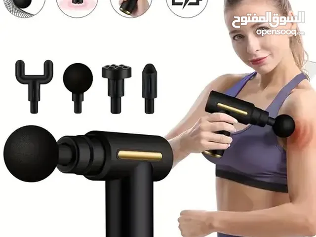جهاز مسدس تدليك مساج لجسم فيه 4 اشكال لمختلف اعضاء الجسم جهاز يحتوي على 6 سرع مختلفه
