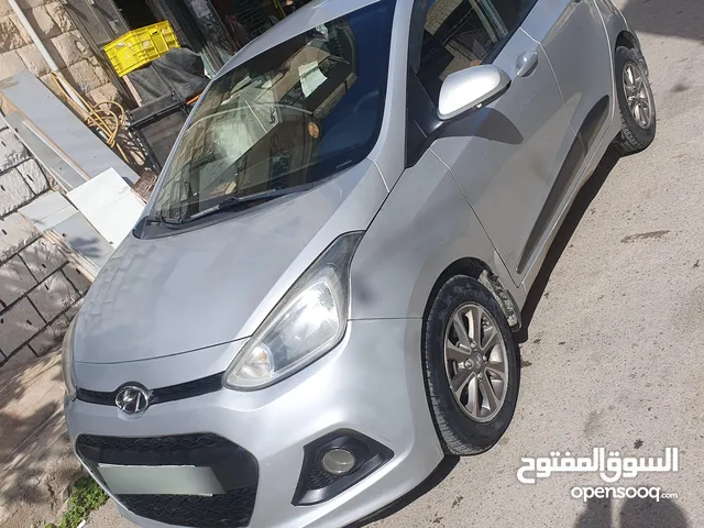 هنداي i10 ترخيص وتأمين ساري المفعول جنط مغنيسوم حساسات خلفيه شاشه غرفه جديده