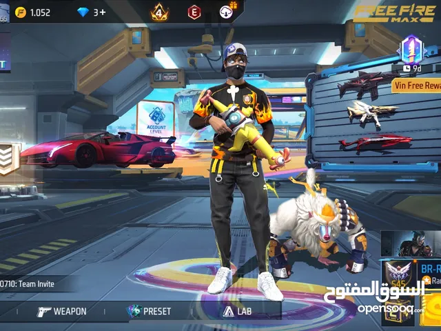 Free Fire Accounts and Characters for Sale in Amman