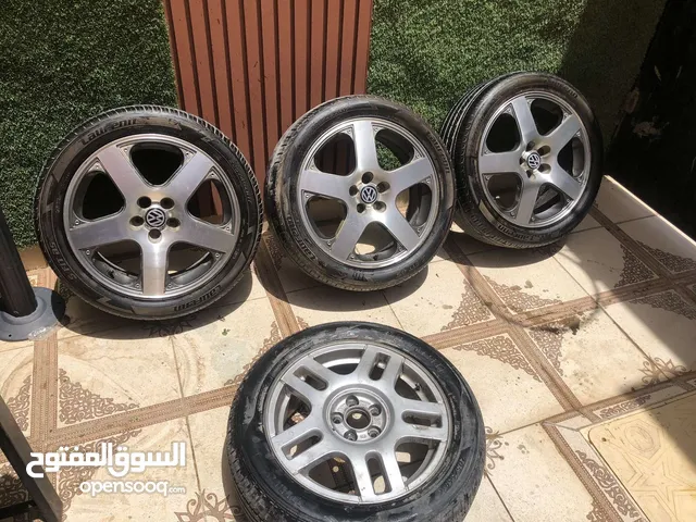 كفرات مع جنوط مقاس 17 فكس لوجن عدد4