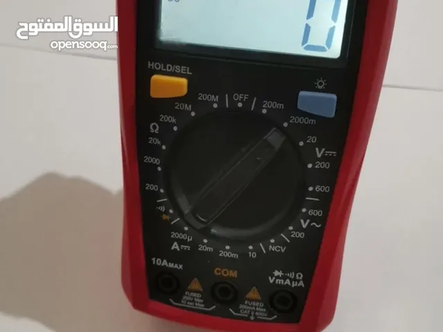 جهاز افوميتر ديجيتال t-inu جهاز ملتيميتر فحص المكونات الاكترونية-قياس الفولت والامبير ودرجة حرارة