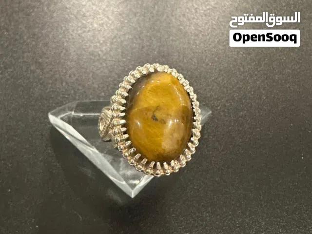 للبيع خاتم فضة تايغر