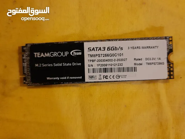 TeamGroup M.2 SSD 256GB in good condition lightly used in perfect working order with needed screw