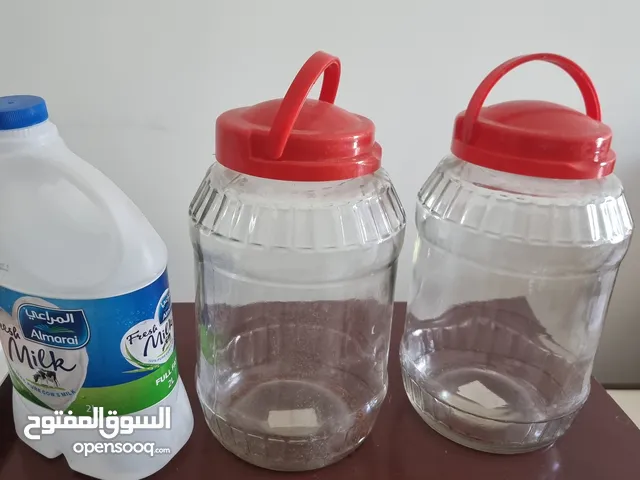 Glass & Plastic Storage containers all for RO. 3