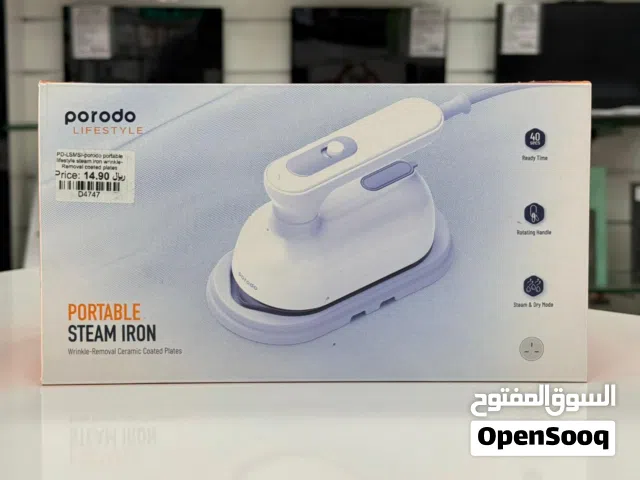 Brand New Porodo Steam Iron in Oman  Rotating handle  1 Year Warranty