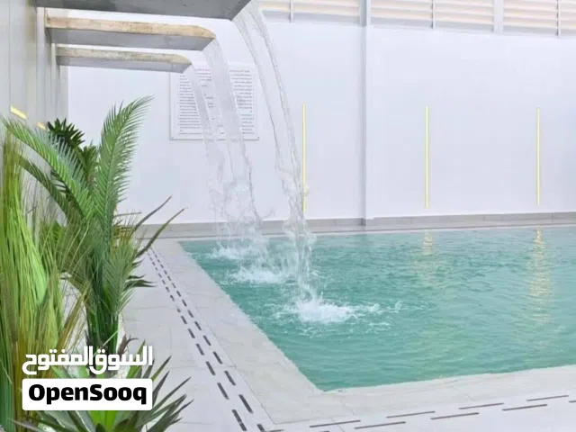 شاليه واستراحه في مسقط السيب للايجار اليومي حوض سباحة خاص مع سخان