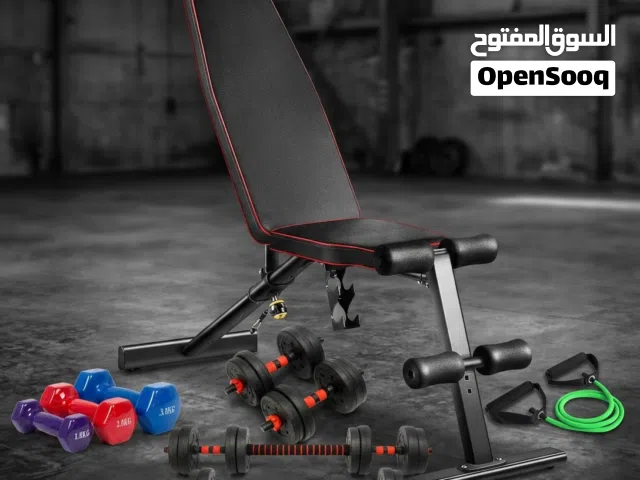بكج بنش مستويات بار دامبلز حبلين مقاومة دامبلز ستاتي