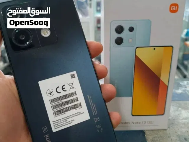 مستعمل اخو الجديد شاومي Not 13 5G رام 16 جيجا 256 أغراضة والكرتونه الأصلية متوفر توصيل