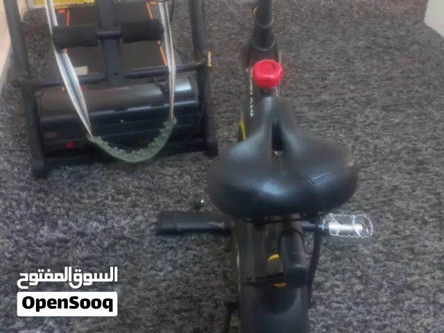 دراجه هوائيه لياقه شبه جديد مستعمله اسبوع واحد