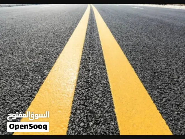تخطيط طرق (دهان طرق و مواقف )
