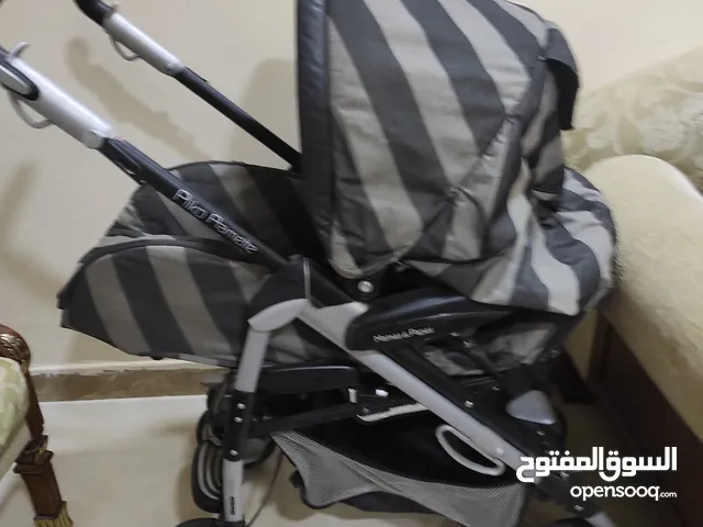 used car seat and stroller