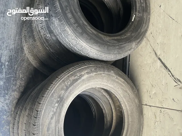 8اطارات مستخدمة بريدجستون الحجم 195R15C