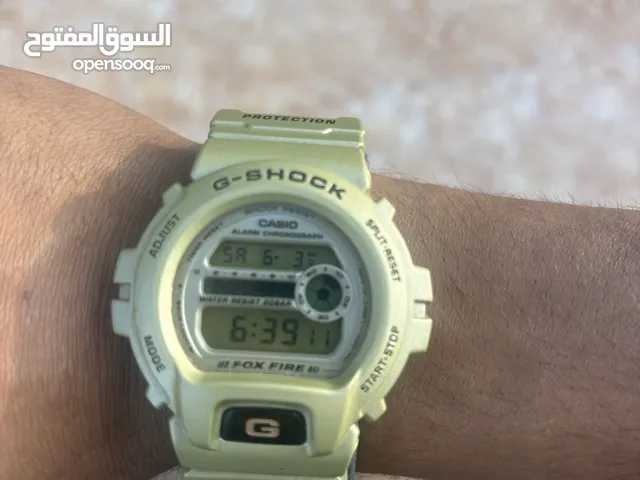ساعه جي شوك مستعمله بحاله ممتازه