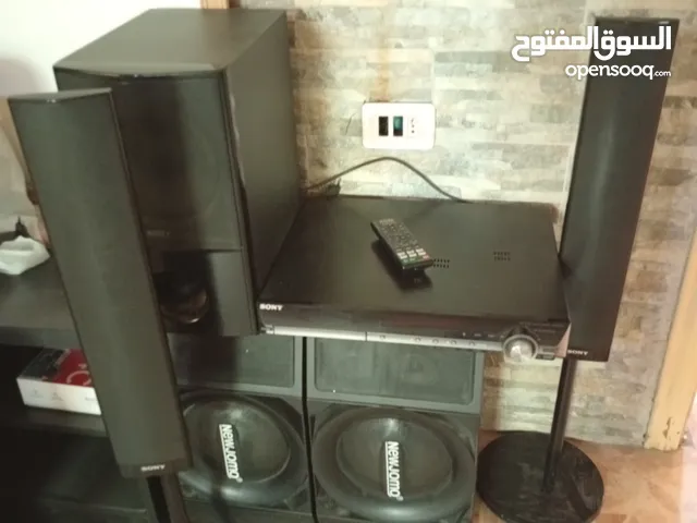 مسرح منزلي سوني الف وت خمس سماعات وصب مع ريموت ومدخل اتش دي