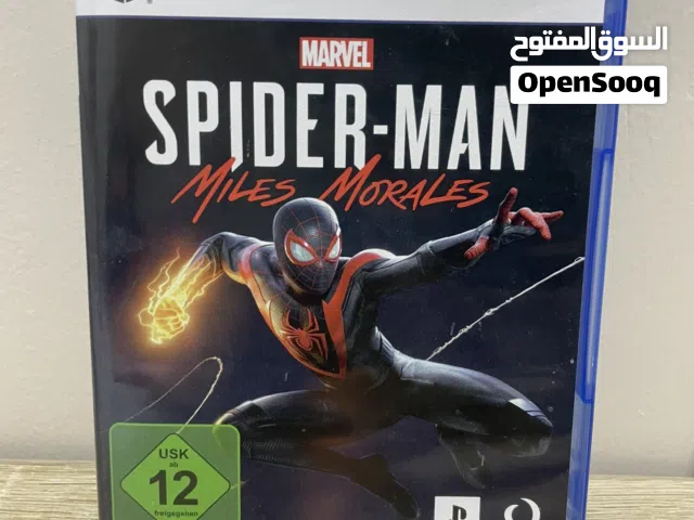 شريط spider Man miles morales  للبيع أو للبدل