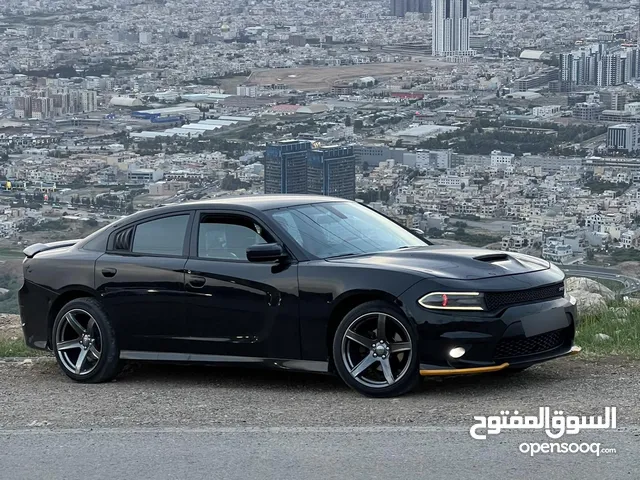دودج جارجر كندي مديل 2018 اصل لون اسود داخل اسود