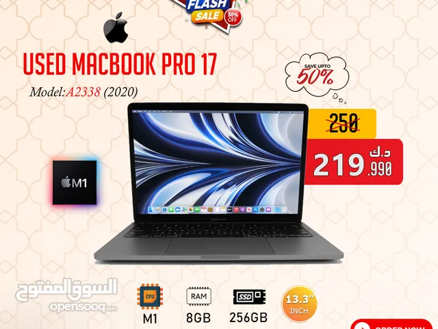 USED MACBOOK PRO 17  Model:A2338 (2020)