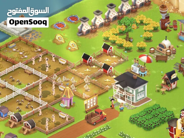 حساب(Hay Day) للبيع