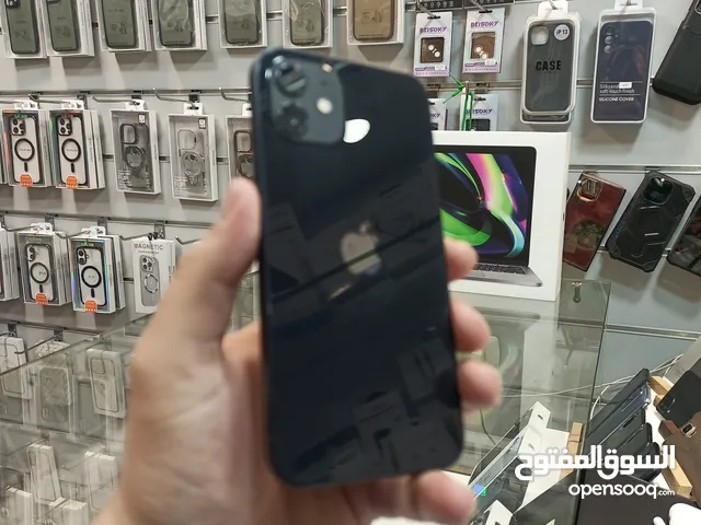 iPhone 12 128 GB لون الاسود المميز وكااله