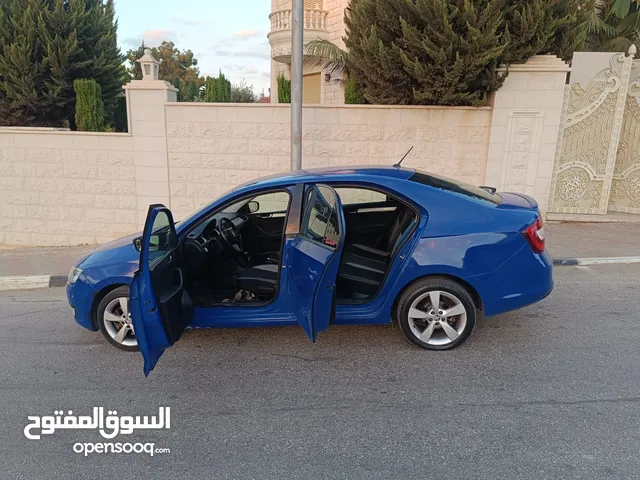 سكودا رابيد اتماتك 1400 تيربو 2019 بنزين بسعر حرق 56000 البدل وارد