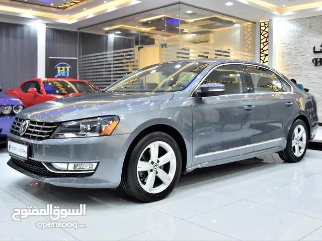 Volkswagen Passat ( 2014 Model ) in Grey Color GCC Specs