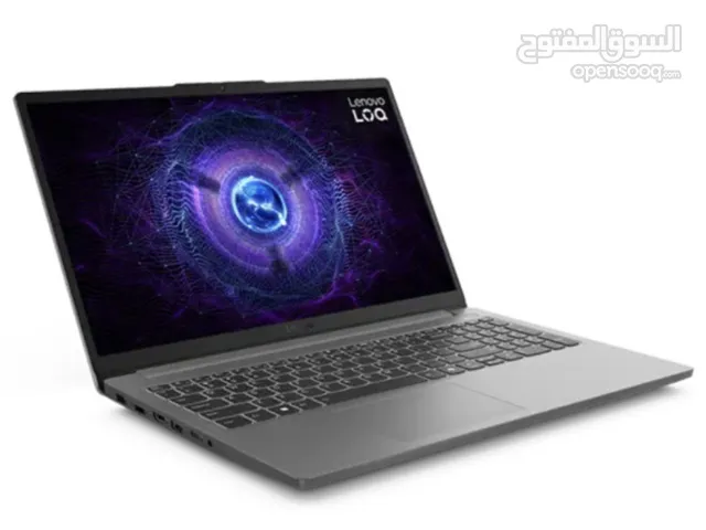 Laptop lenovo LOQ 4060 8GB i7 13 لابتوب جيمنج Ram16GB
