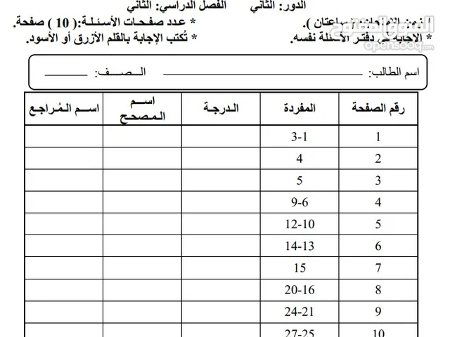 مدرس فيزياء يقدم مراجعات للإختبارات النهائية