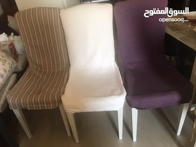 تلات كراسى سفره بحاله جيده جدا