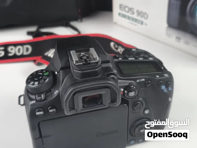 كامير كانون 90D بكج كامل - أخو الجديد للبيع