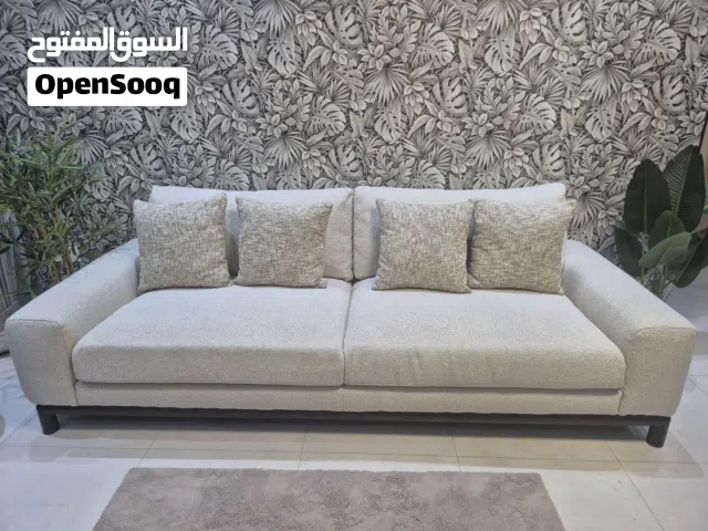 Oak 3-Seater Fabric Sofa from Home Centre