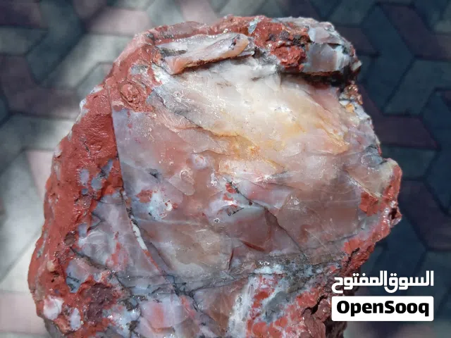 حجر العقيق بلخام الطبيعي
