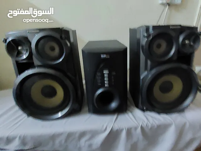 2 مكبر صوت بانسونيك مع مضخم