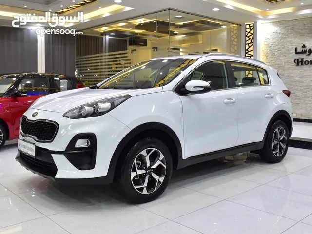 KIA Sportage 1.6L ( 2021 Model ) in White Color GCC Specs