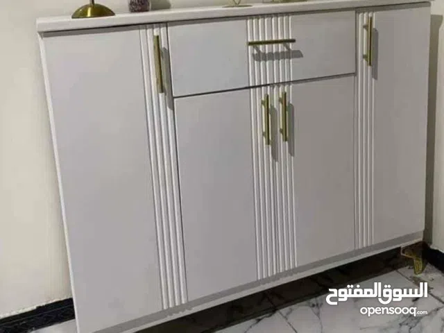 *جزامه احذيه خشبيه مغلق ابو اربعه ابواب ومع درج سحبه * *احصل على ترتيب الأحذية في جميع أنحاء منزل