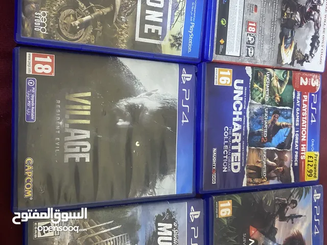 اقراص ps4 السعر بل وصف