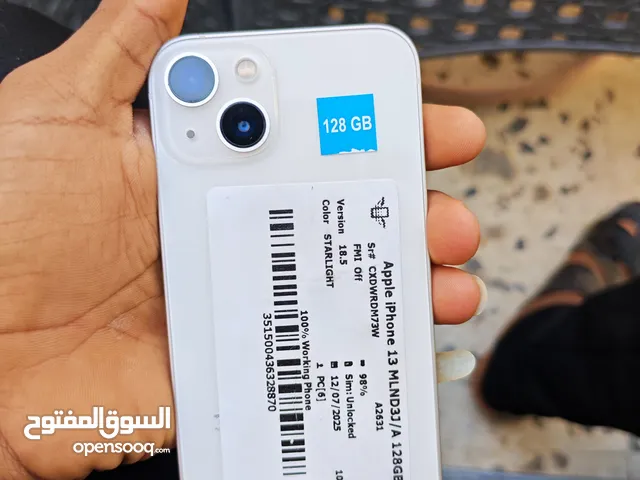Apple iPhone 13 128 GB in Tripoli